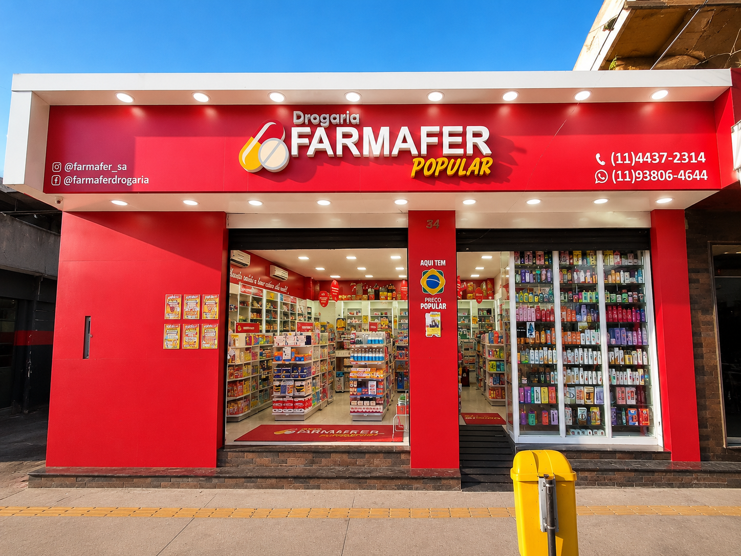 Fachada da Farmafer